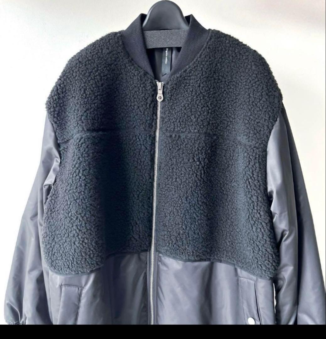 最終値下げ新品Dignite collier ディニテコリエのMA1ボアコート