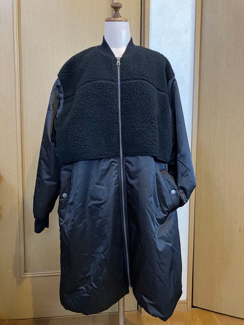 最終値下げ新品Dignite collier ディニテコリエのMA1ボアコート