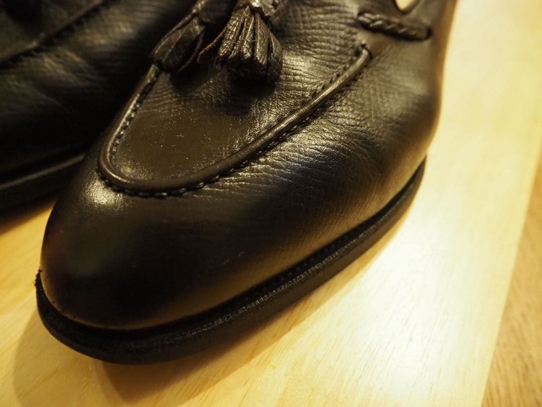 エドワードグリーンBelgraviaネイビーユタカーフ8½-9(8.5)E184