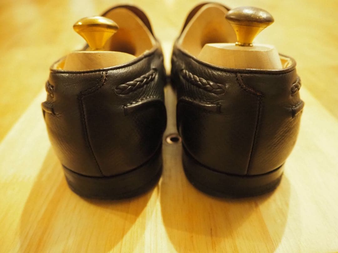 エドワードグリーンBelgraviaネイビーユタカーフ8½-9(8.5)E184