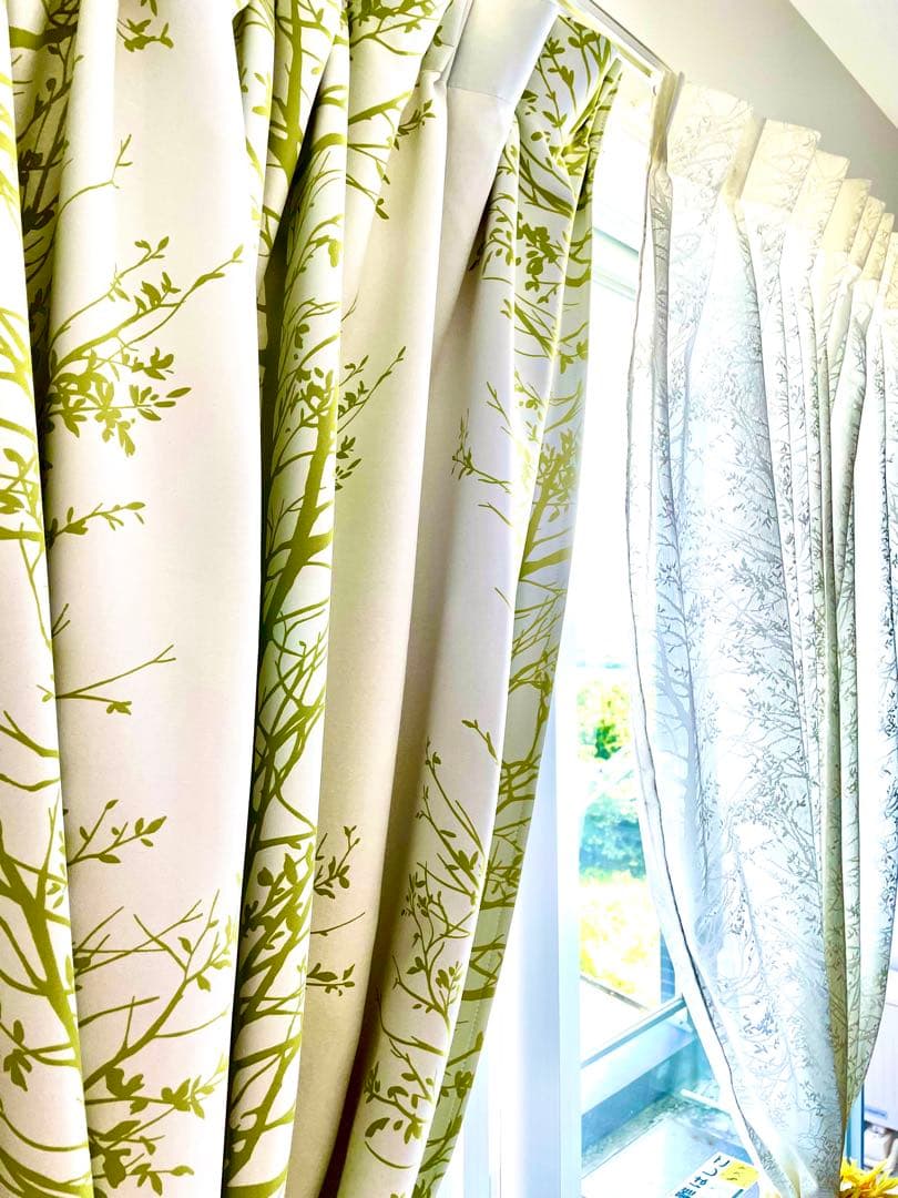 【Francfranc】フランフラン　オーダー遮光カーテン&レースカーテンセット