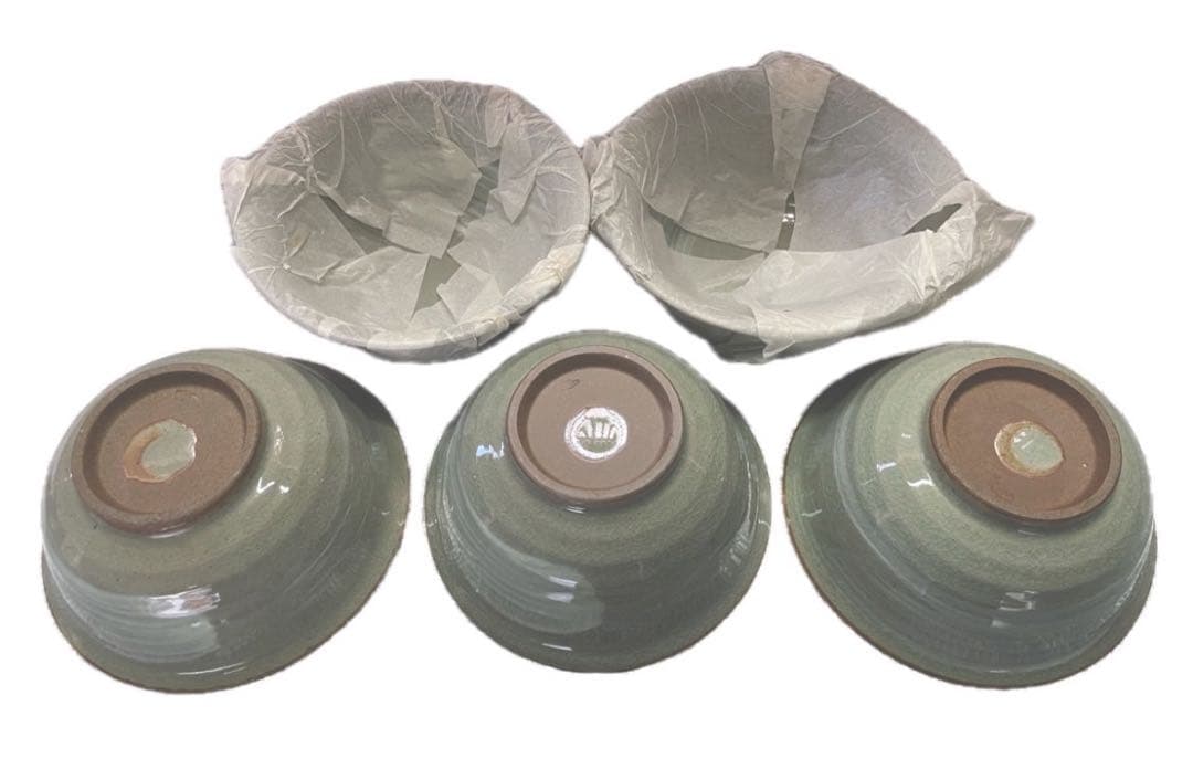 たち吉 陶器製 刷毛目　蕎麦　そば　鉢　5個セット 未使用保管品