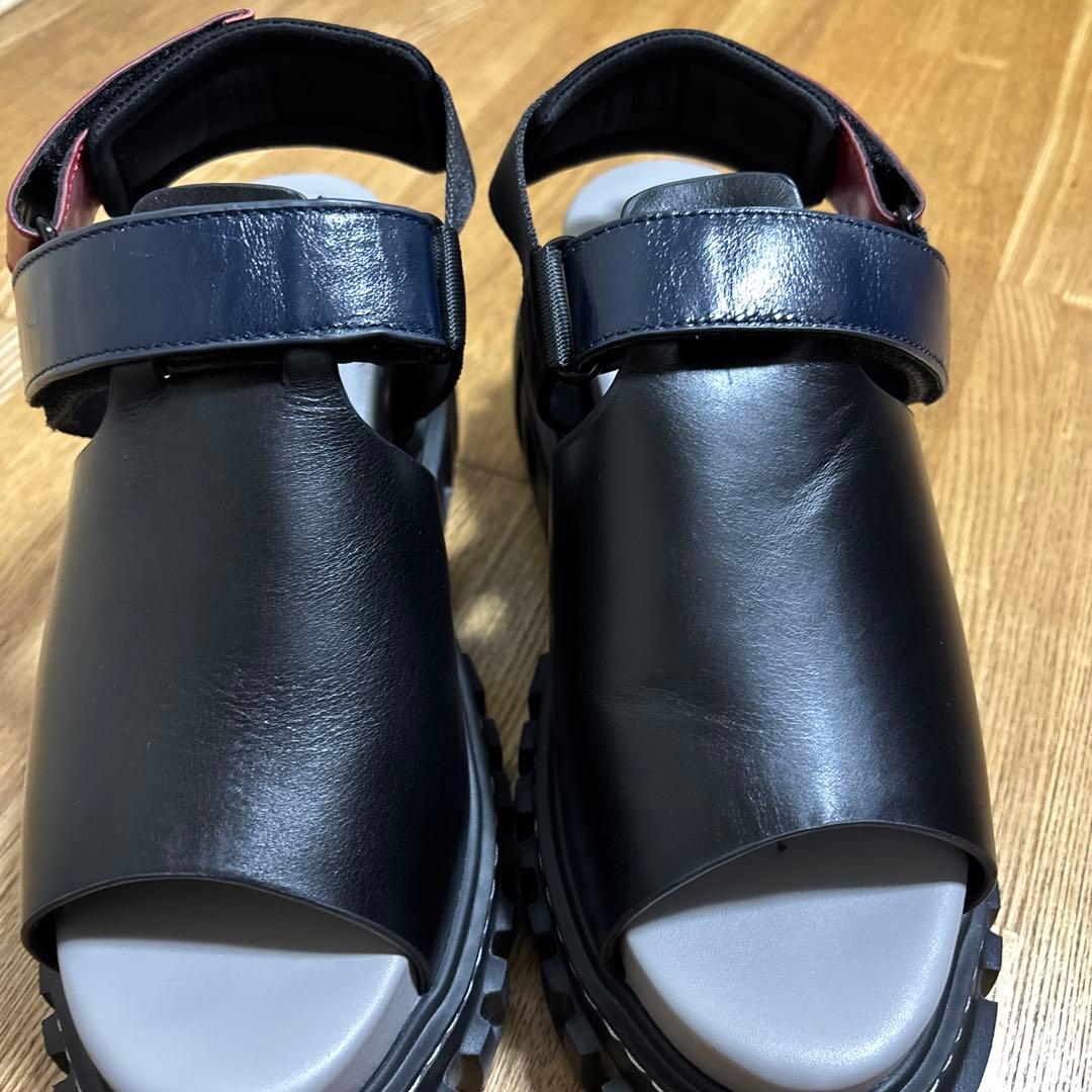 新品　UN3D.(アンスリード)ソールボリュームサンダル　38(24〜24.5)