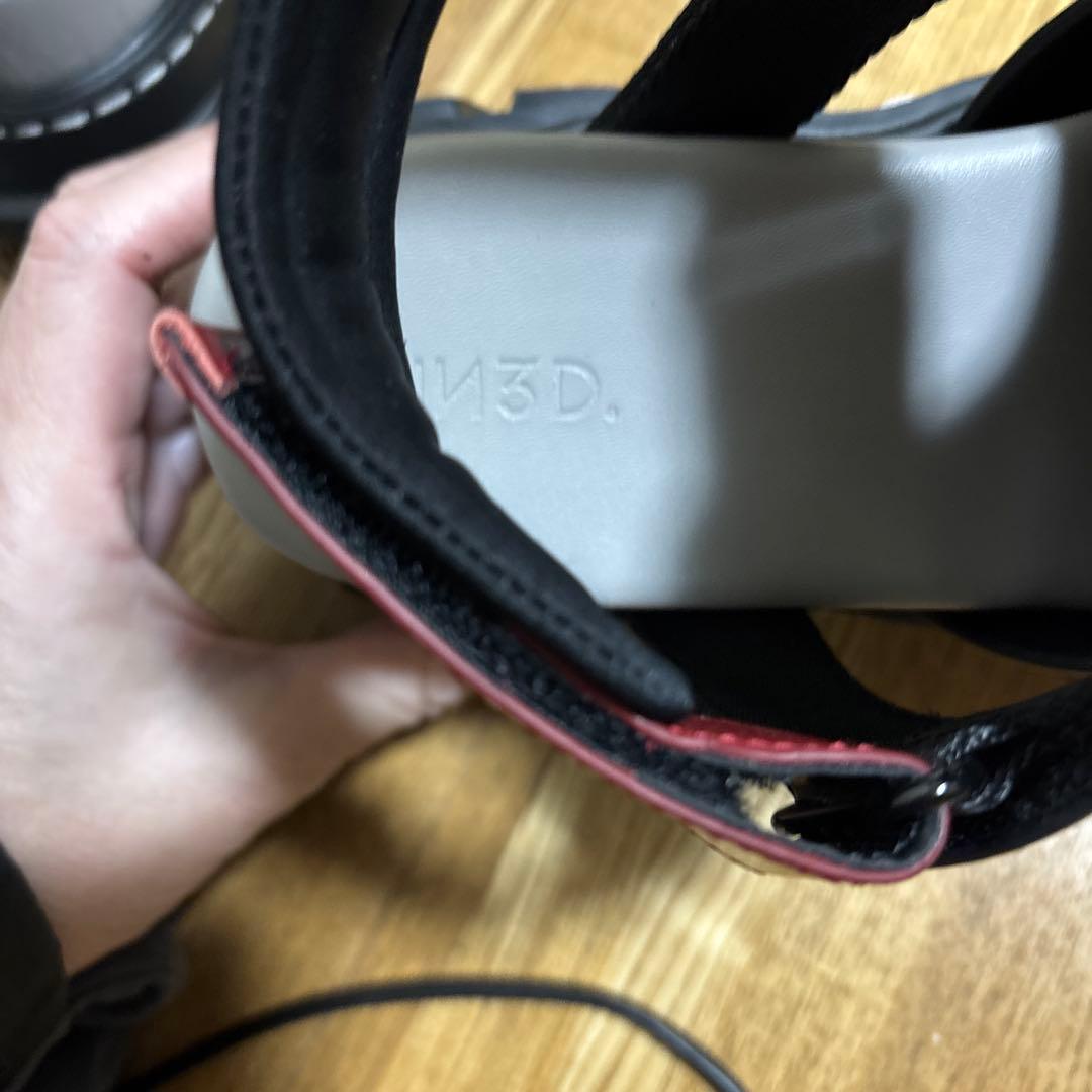 新品　UN3D.(アンスリード)ソールボリュームサンダル　38(24〜24.5)