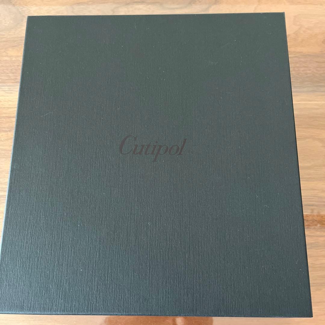 Cutipol カトラリーセット シルバー×ブラック 新品未使用品