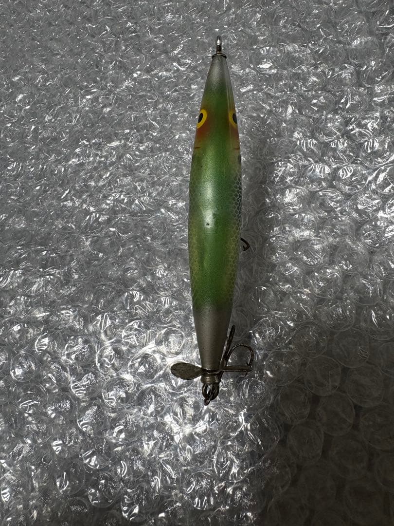 オールドヘドン　ダイイングクイーバー　初期モデル　丸ペラ　イエローアイ　ルアー