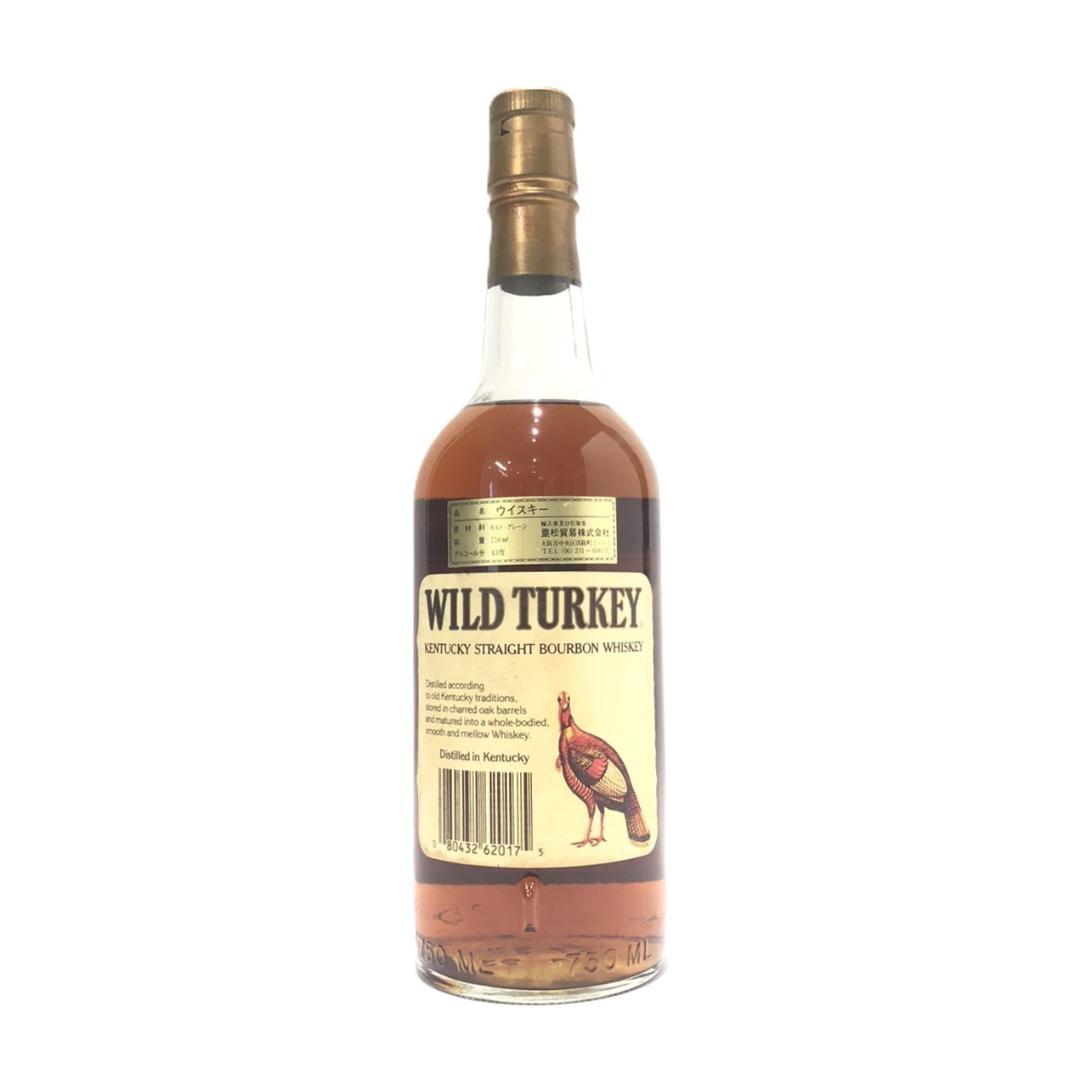 オールドボトル ワイルドターキー 8年 750ｍl 43.4％