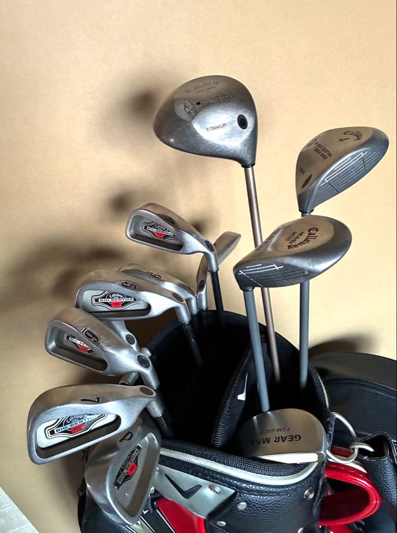 キャロウェイ.Big Bertha クラブセット、