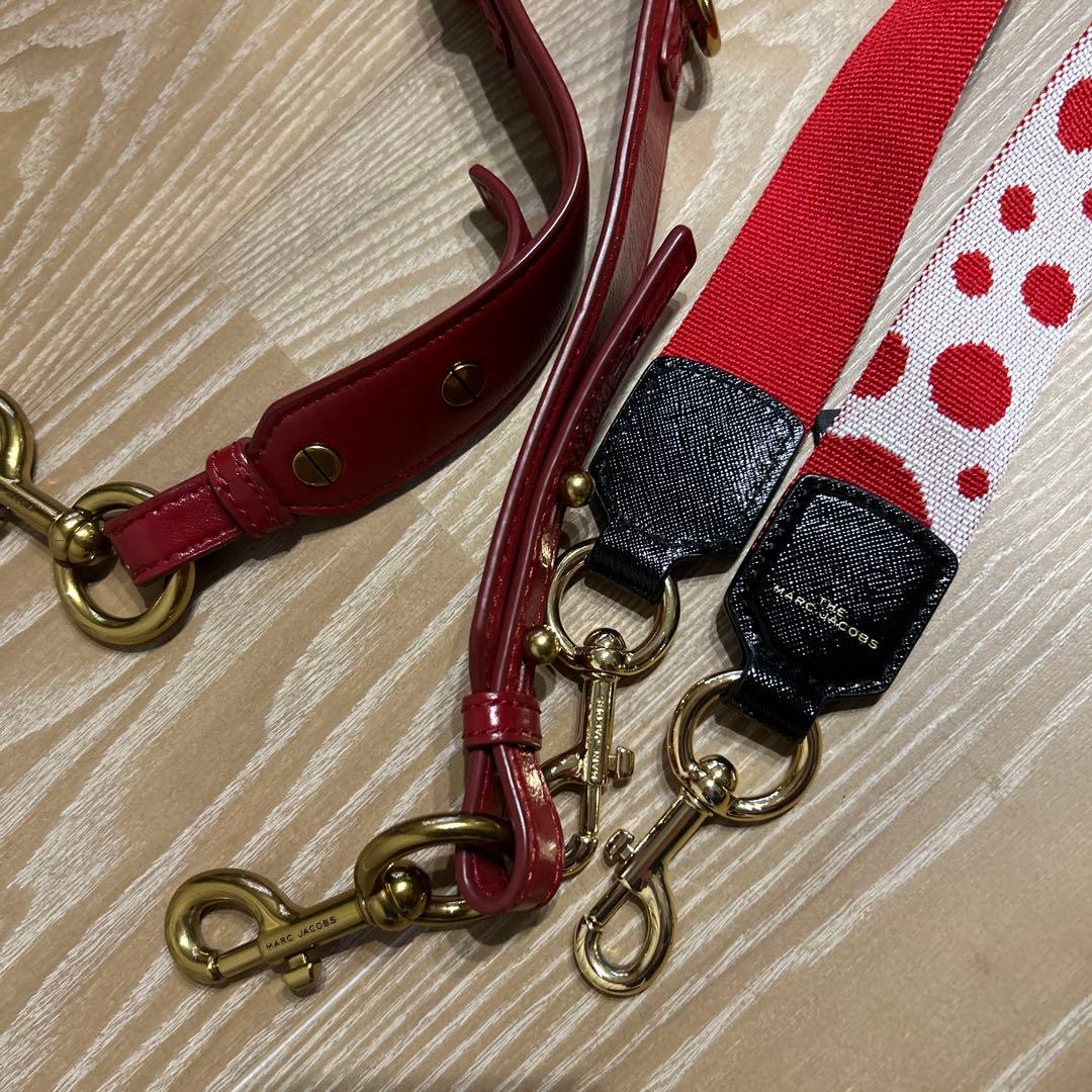 MARCJACOBSショルダーバッグお得なショルダーストラップ別売りの物と2個付