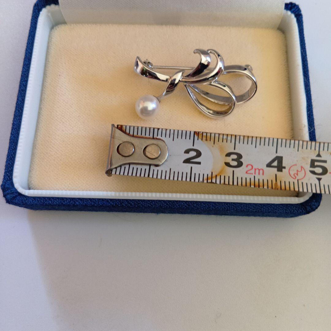 美品♥Mikimoto 本真珠 ブローチケース付きコメントから10%引きします