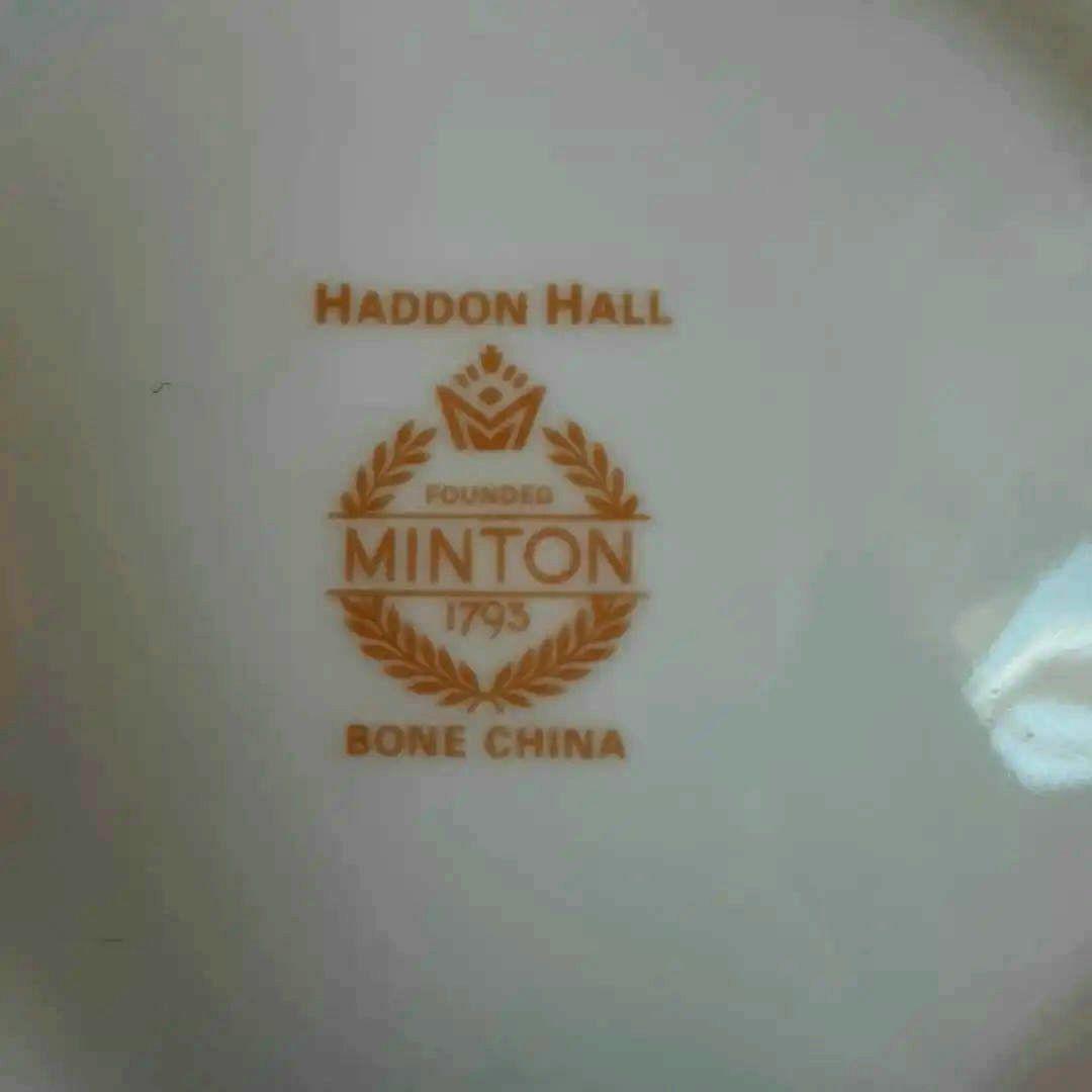 054)ミントン花柄花瓶