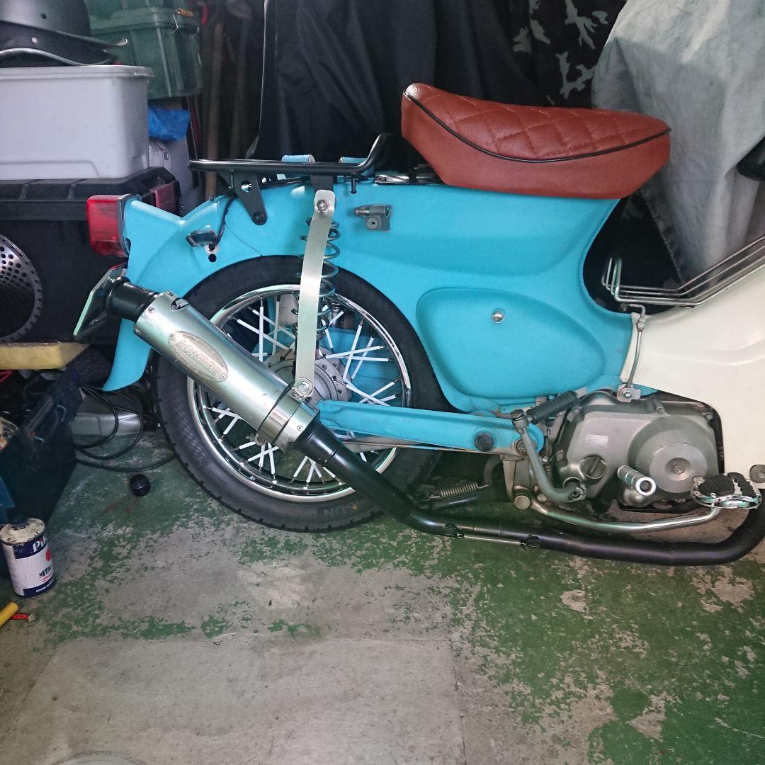 スパーカブ武川ボンバーマフラー 2月7日まで値下げをいたしま