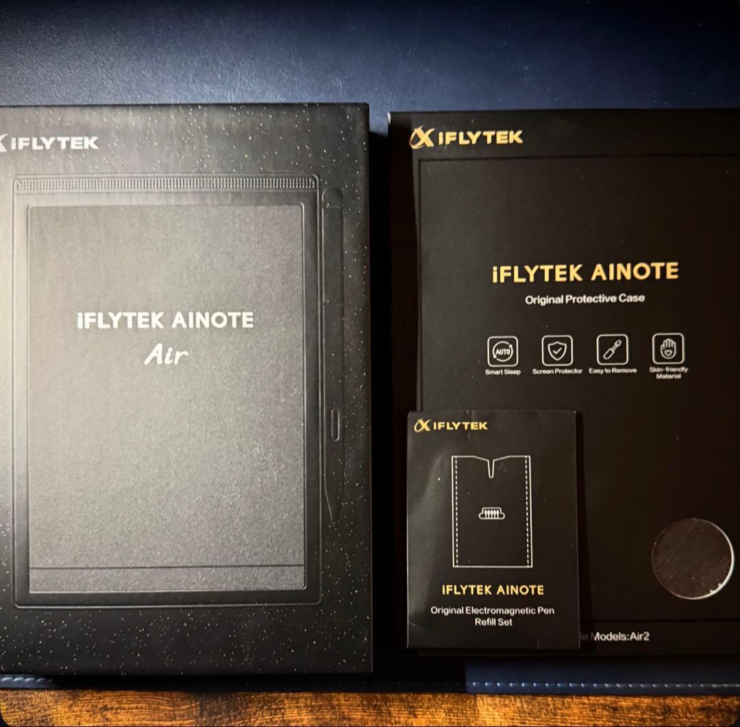 【美品】iFLYTEK AINOTE Air 2 本体＋ペン・カバー・替芯付属