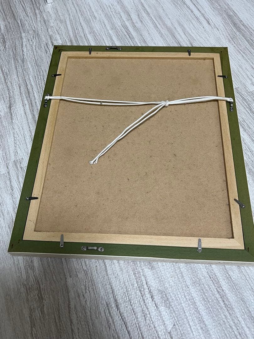 ディズニー アートピクチャー プリント　アウラニ ダッフィー＆シェリーメイ　枠有