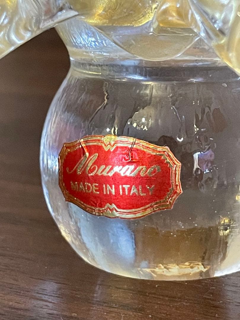 Murano ムラーノガラス　クリスマスツリー　イタリア製 希少ベネチアンガラス