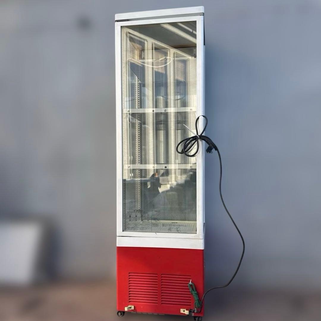 SANYO 冷蔵・温蔵 4面ガラス ショーケース コカコーラタイプ