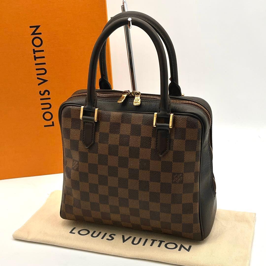 ルイヴィトン　ダミエ　エべヌ　ハンドバッグ　ブレラ　エベヌ ブラウン