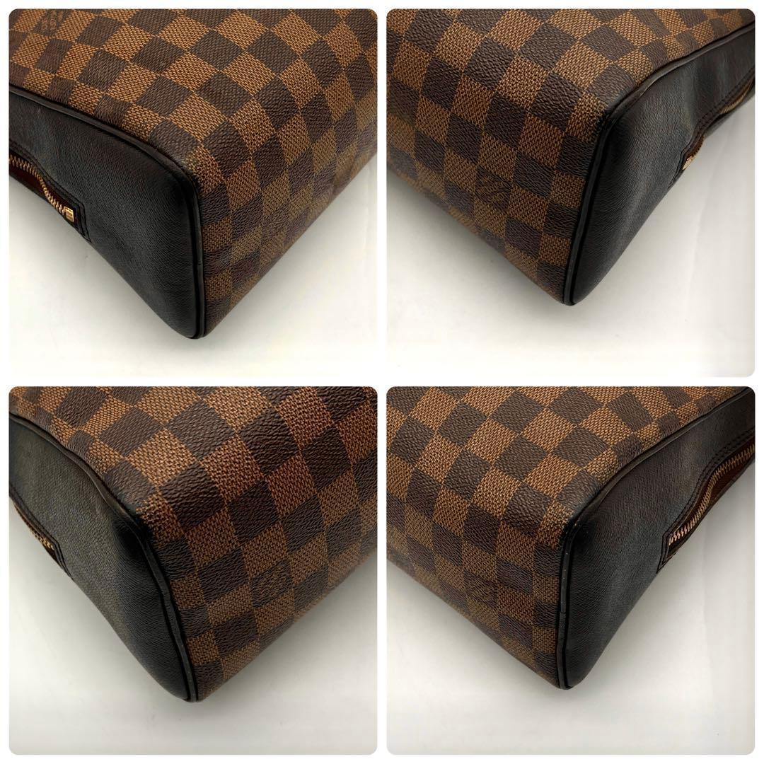 ルイヴィトン　ダミエ　エべヌ　ハンドバッグ　ブレラ　エベヌ ブラウン