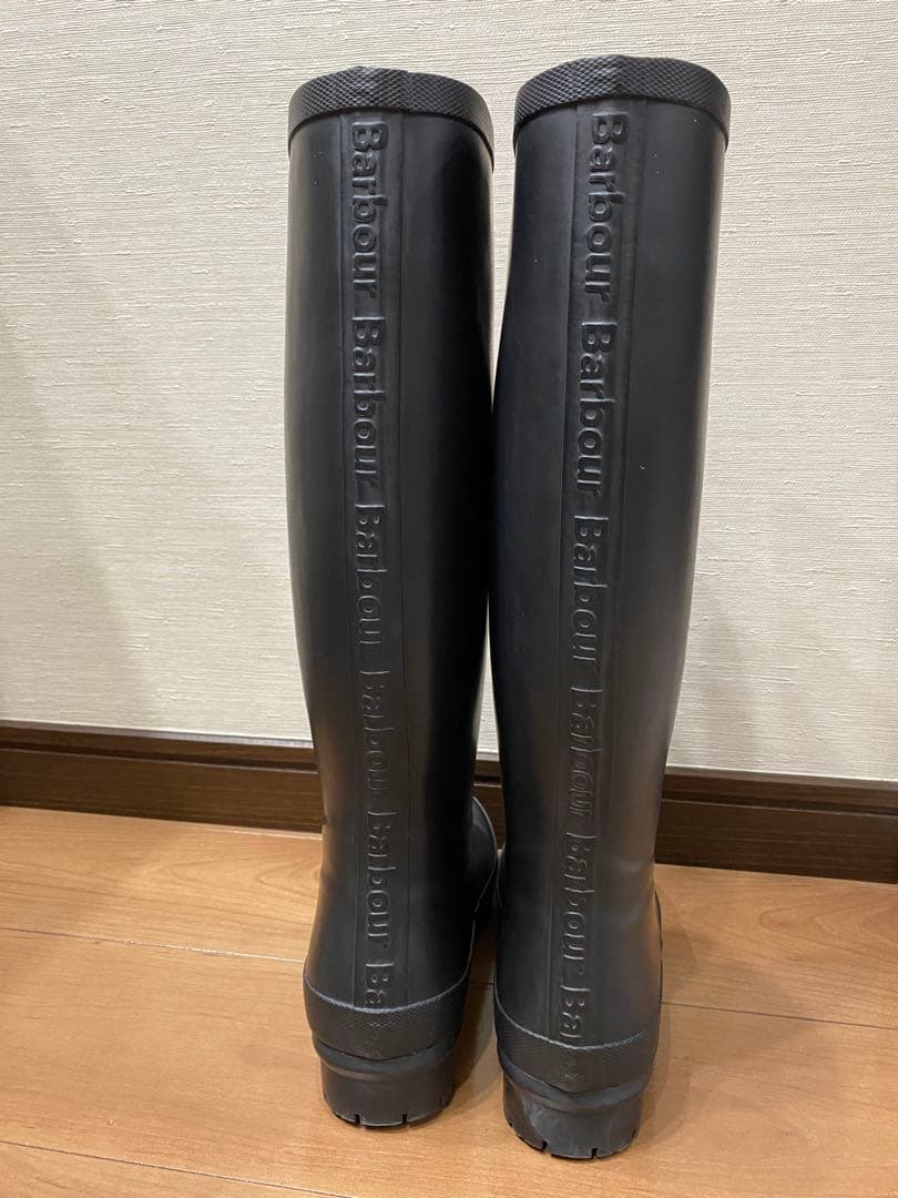【バブアー／Barbour】レディース レインブーツ（UK6・約25cm）
