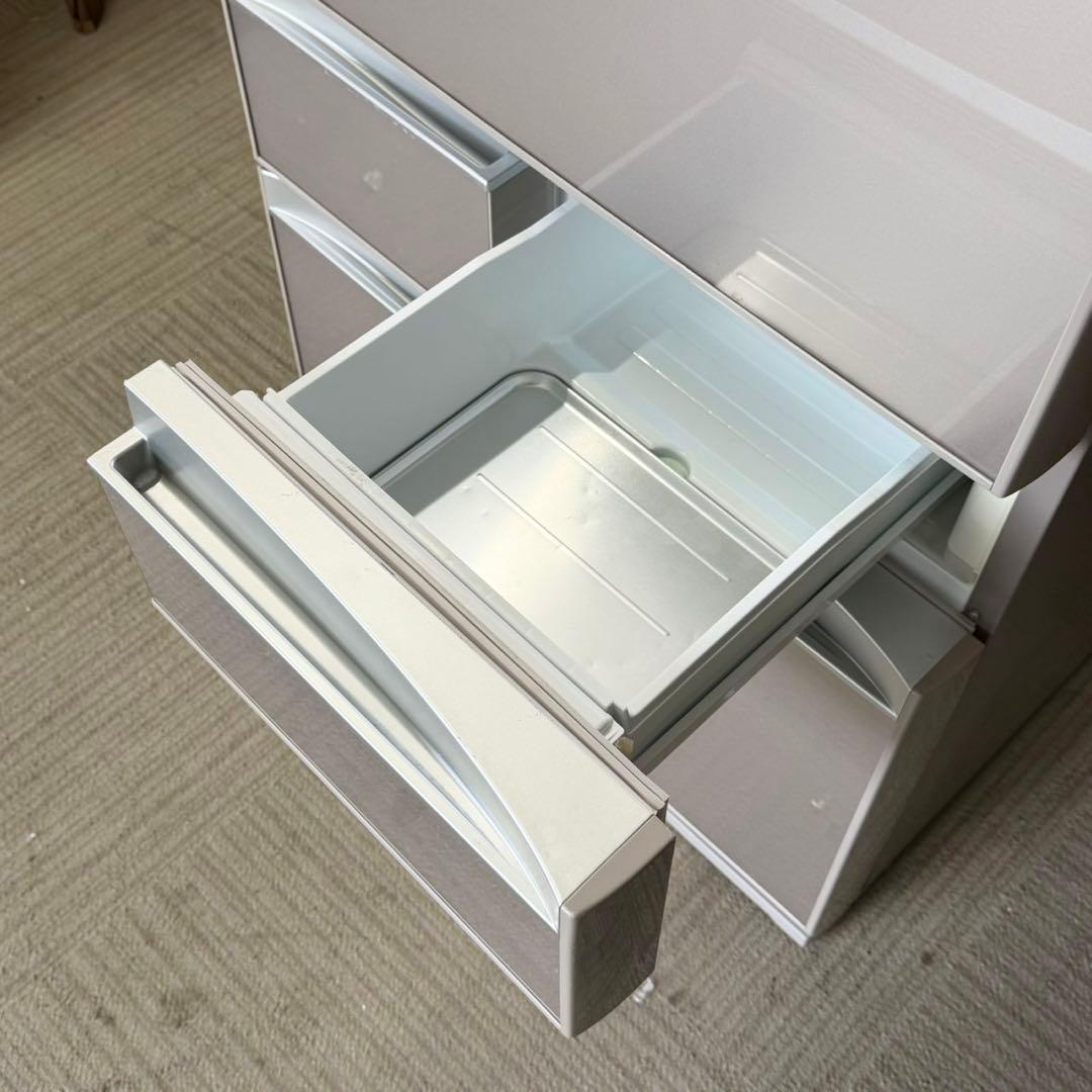 東芝 426L冷蔵庫 ガラスドア タッチパネル まんなか野菜室