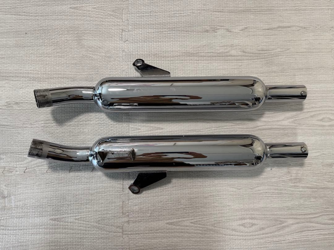 大和ステンレス　スリップオンマフラー（トライアンフボンネビルT100空冷用）