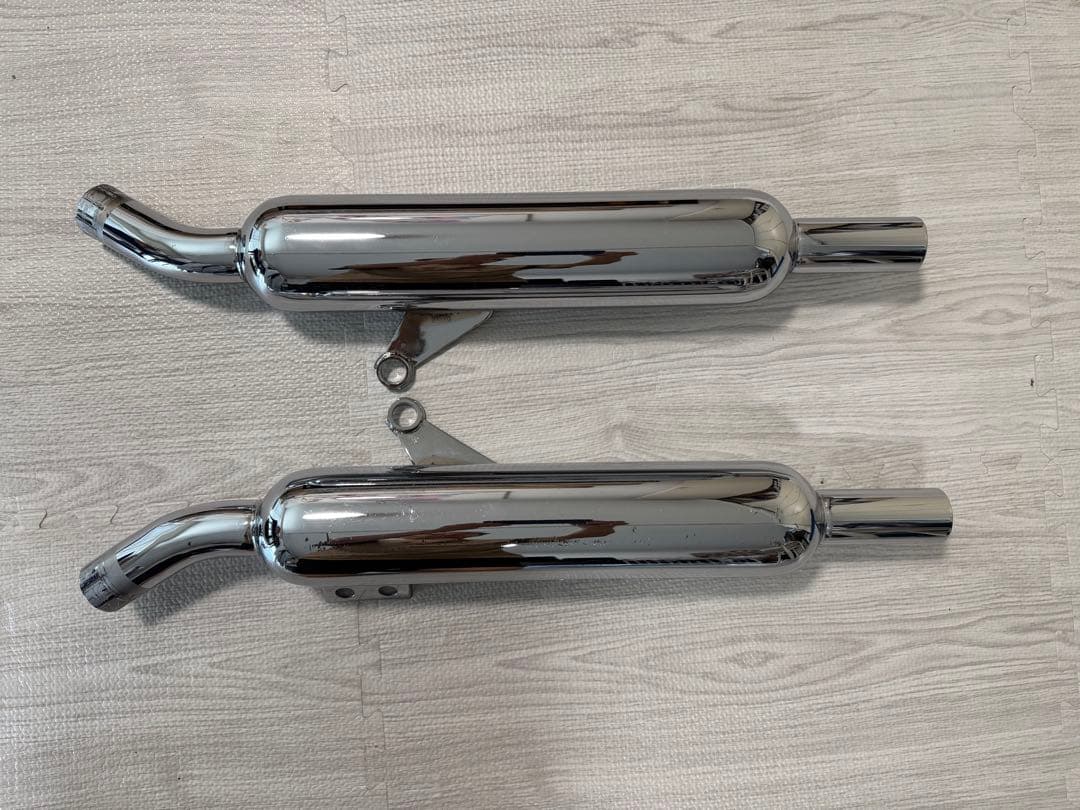 大和ステンレス　スリップオンマフラー（トライアンフボンネビルT100空冷用）