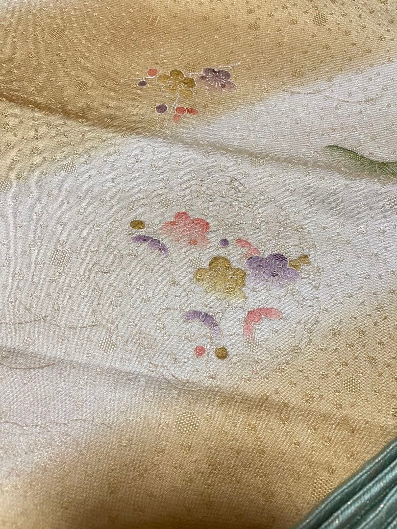 訪問着フルセット　辻ヶ花　絞り　正絹　結婚式　ぼかし