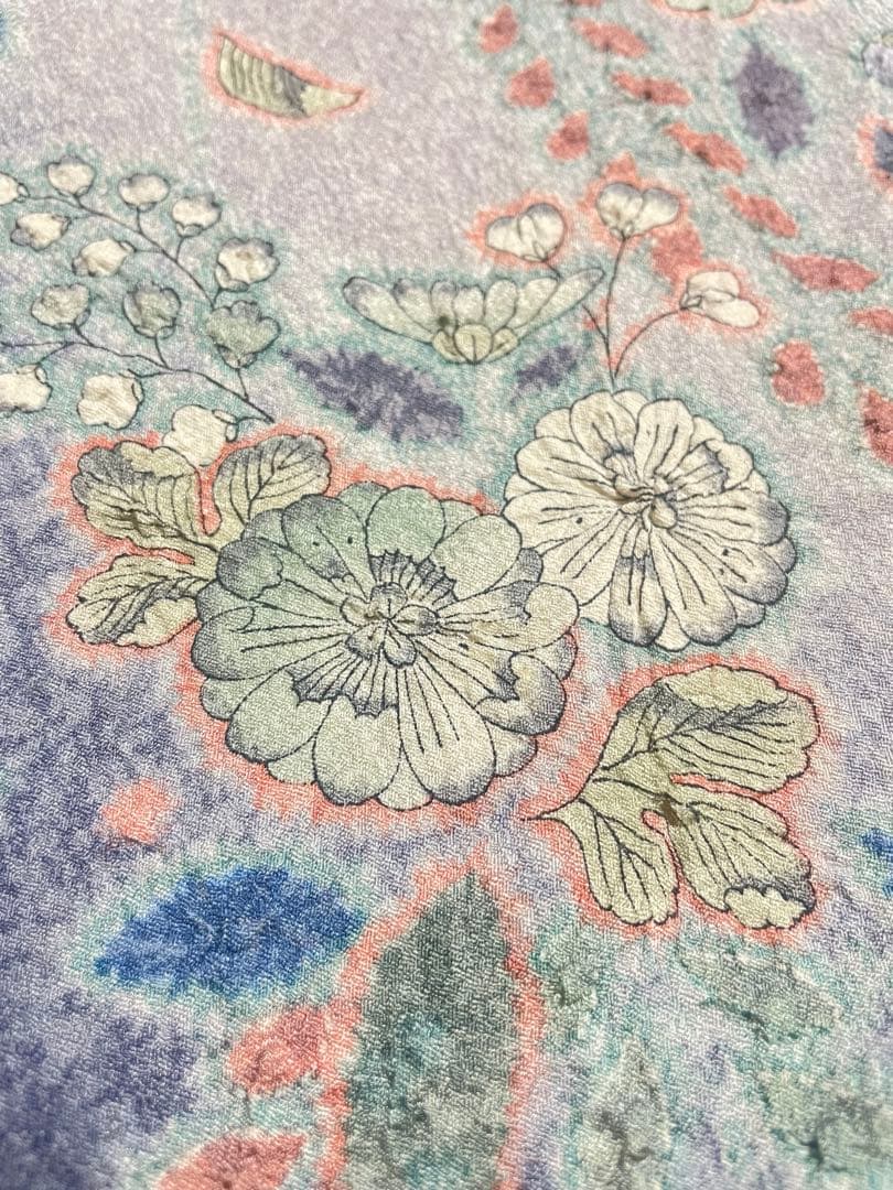 訪問着フルセット　辻ヶ花　絞り　正絹　結婚式　ぼかし