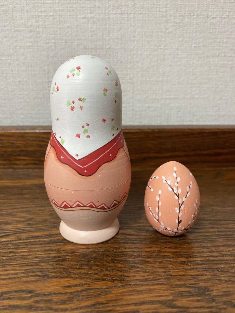 【Lenka】イースター☆天使オーナメント&マトリョーシカ&エッグ2P×2