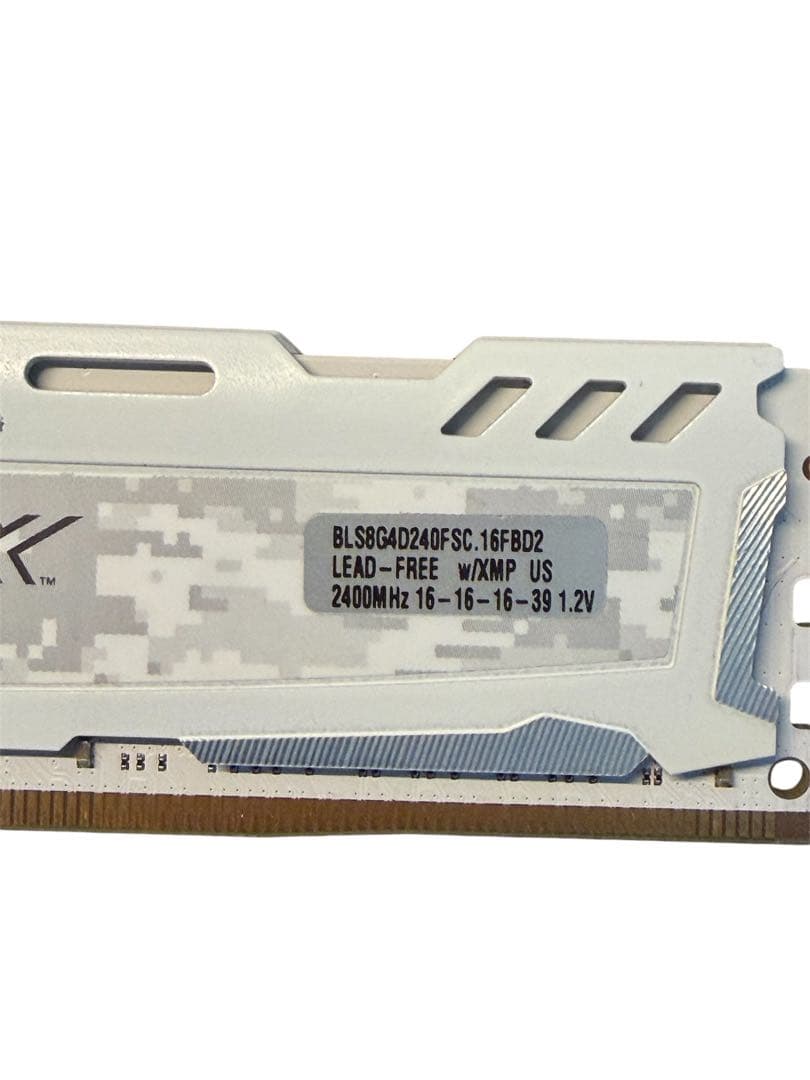 動作確認済Ballistix 16GB (2x8GB) DDR4 メモリー