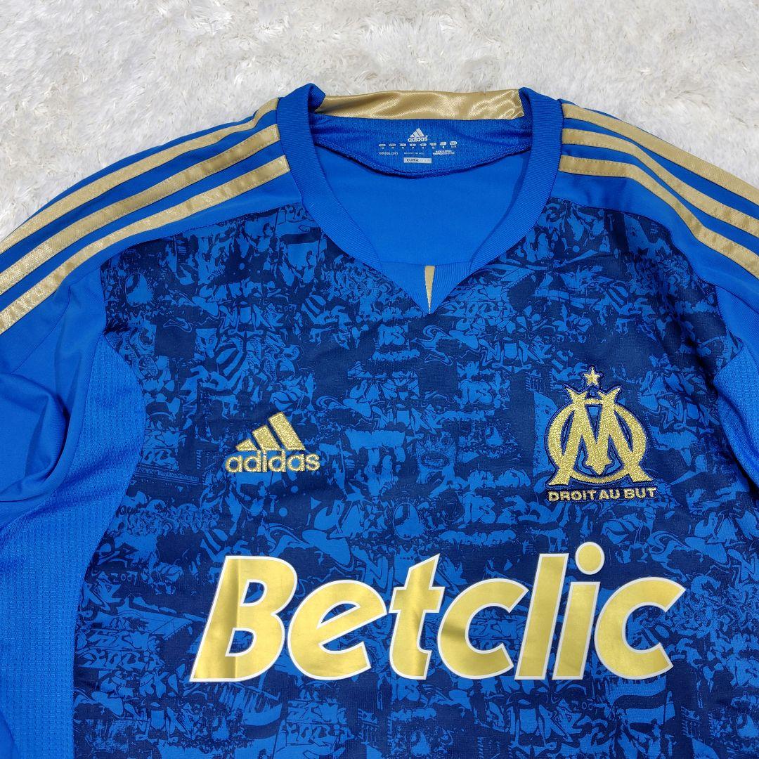 adidas　オリンピック　マルセイユ　11/12　AWAY　ユニフォーム