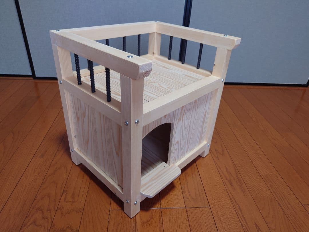 ㉔★ベッド★テラス★キャットハウス★ハンドメイド★猫ハウス