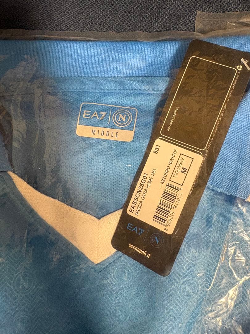 2025 セリエＡ SSCナポリ ルカク ユニフォーム