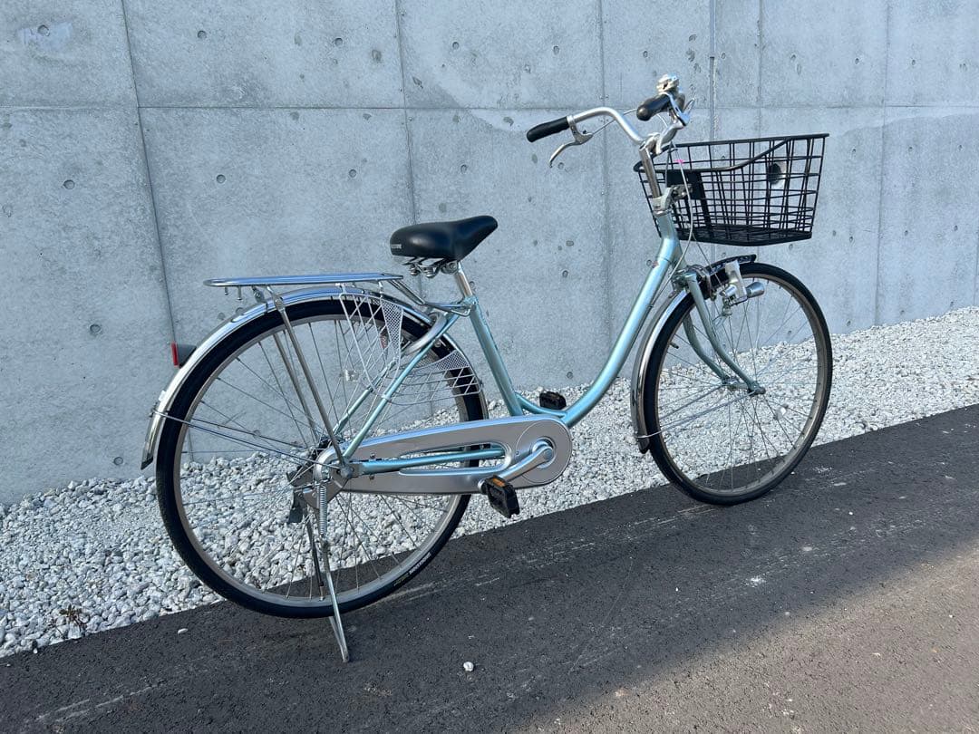 R19 愛知 ブリヂストン E60U1 B2K エブリッジ 26インチ 水色