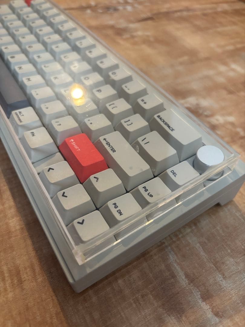 CIDOO V65 V3 キーボード 本体 グレー