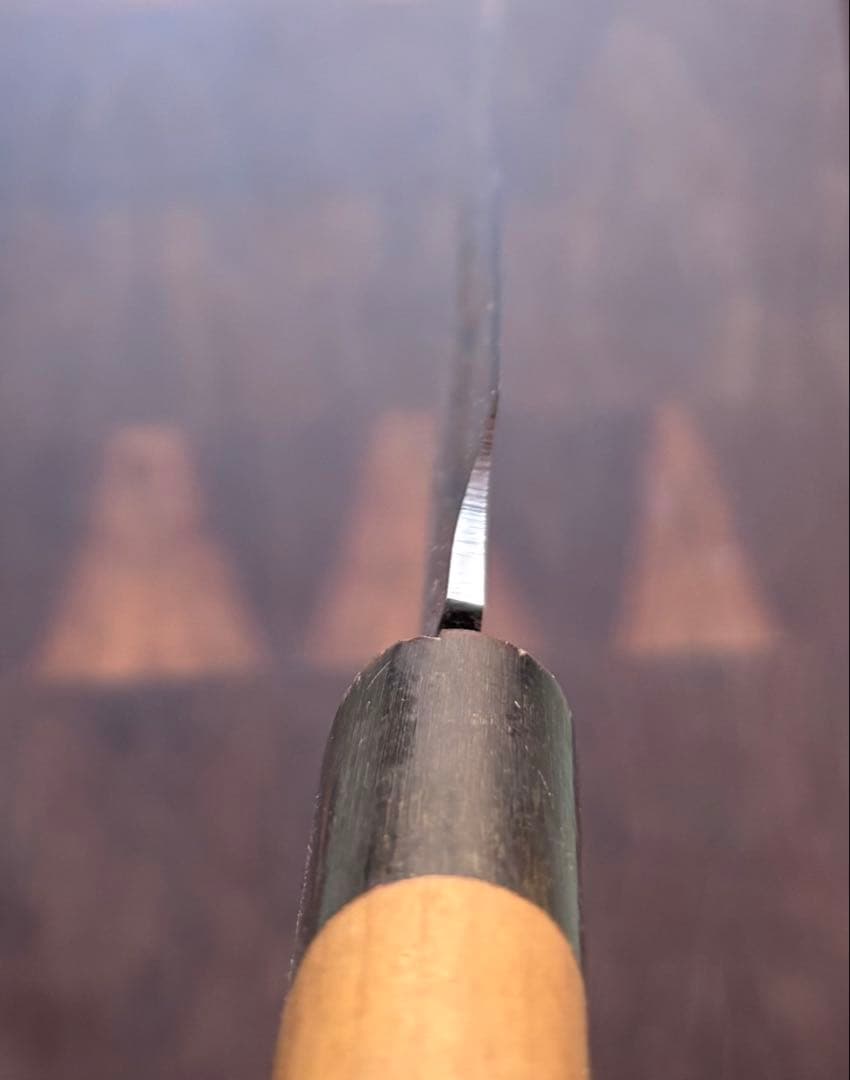 正本総本店　純日本鋼　本焼　柳刃　210mm 7寸　包丁　和包丁　研ぎ直し済