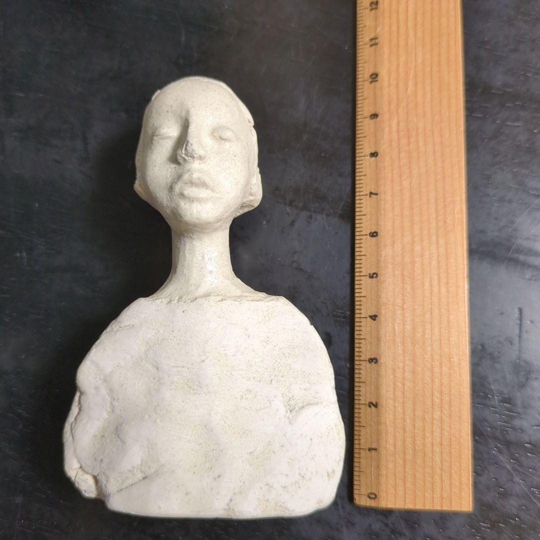 吉田次朗さん　　オブジェ　トルソー　ホワイト