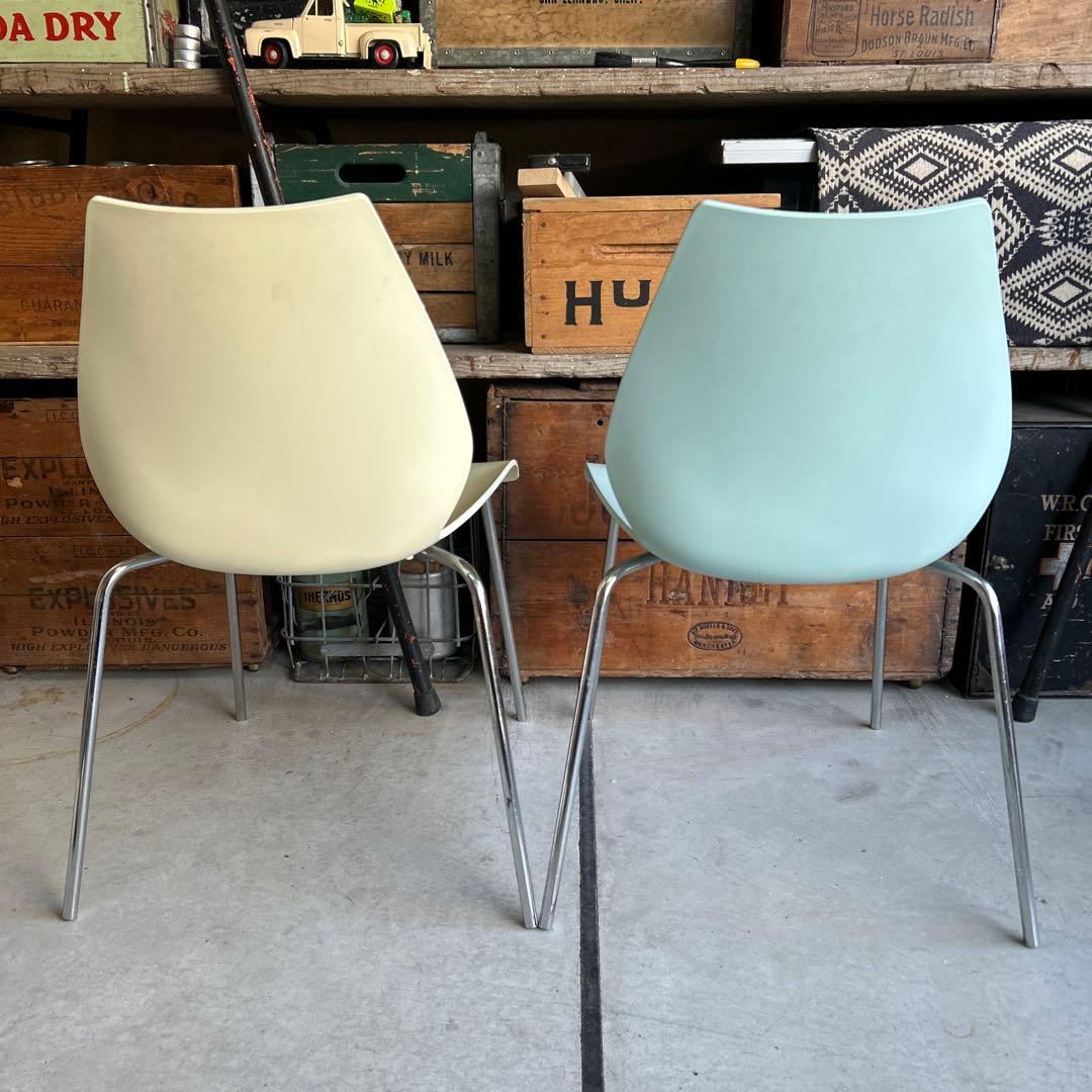 【2脚】カルテル Kartell マウイ MAUI 椅子 スタッキング チェア