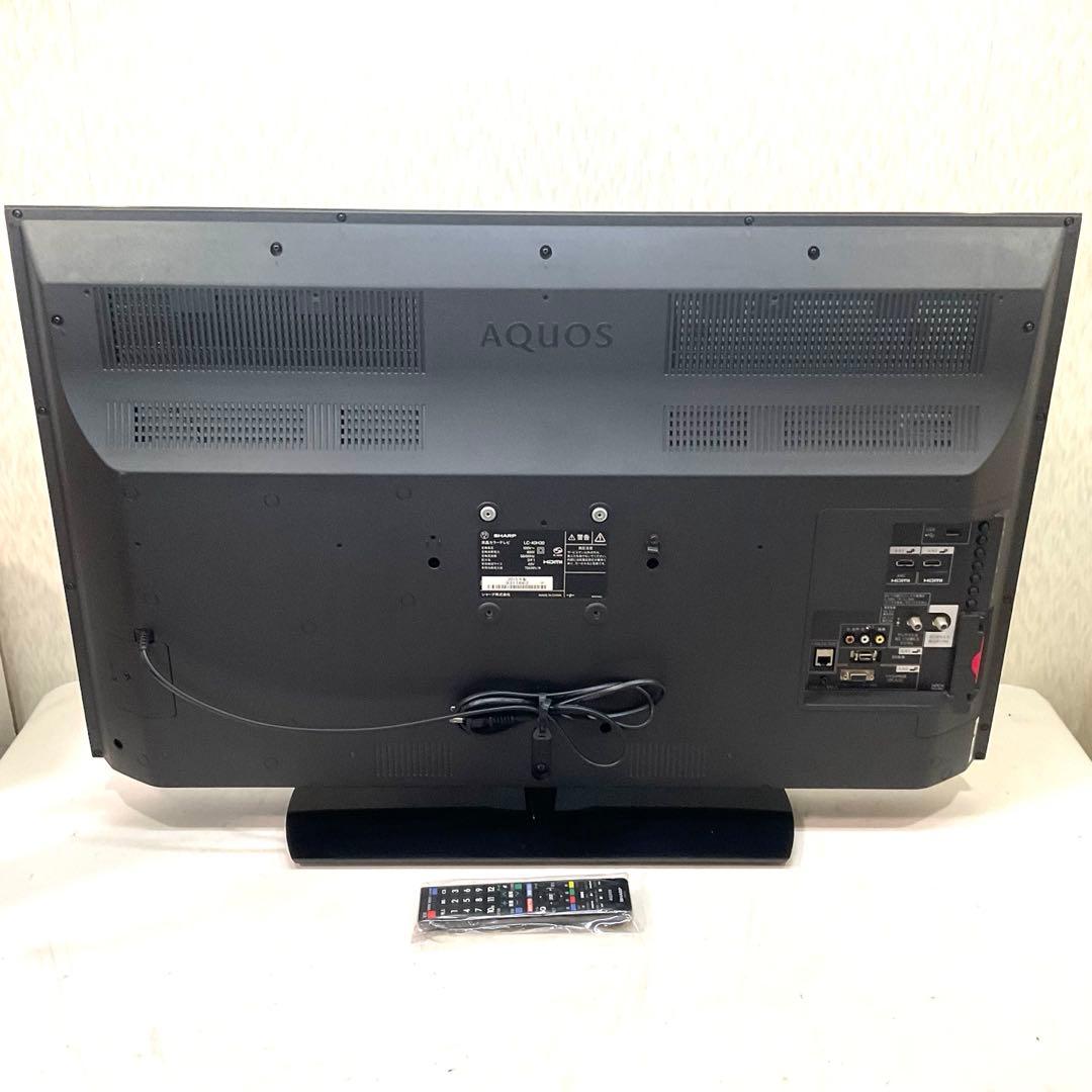 【値下げok】美品 裏録対応 40型 シャープLED液晶テレビ アクオス