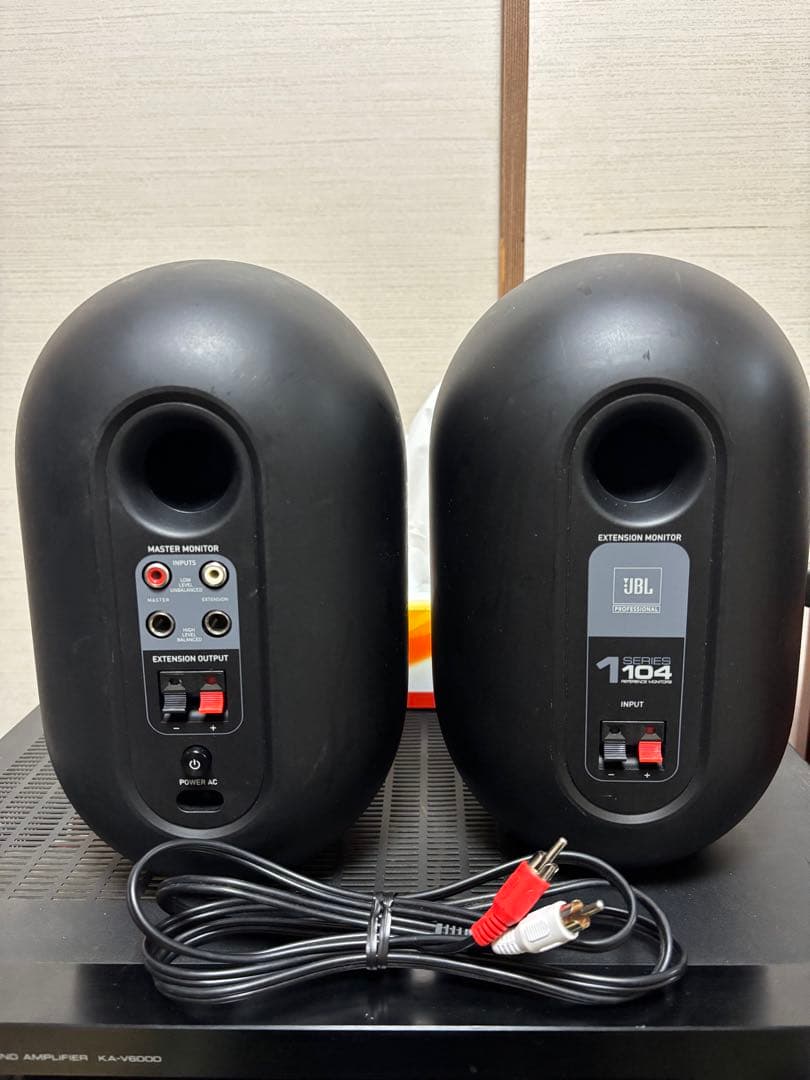 JBL 104 スピーカー　ブラック