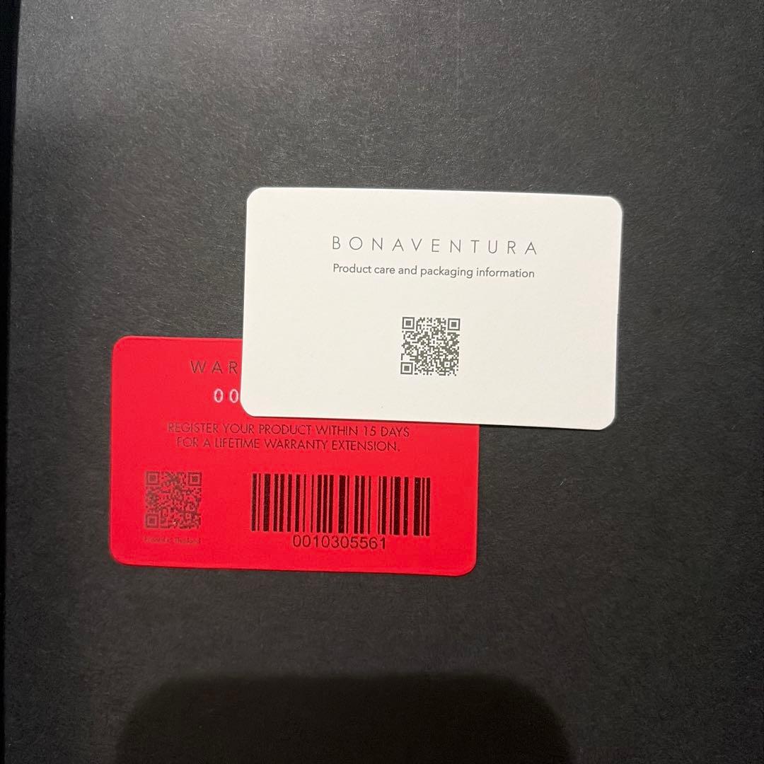 BONAVENTURA iPhone17用ケース ブラック