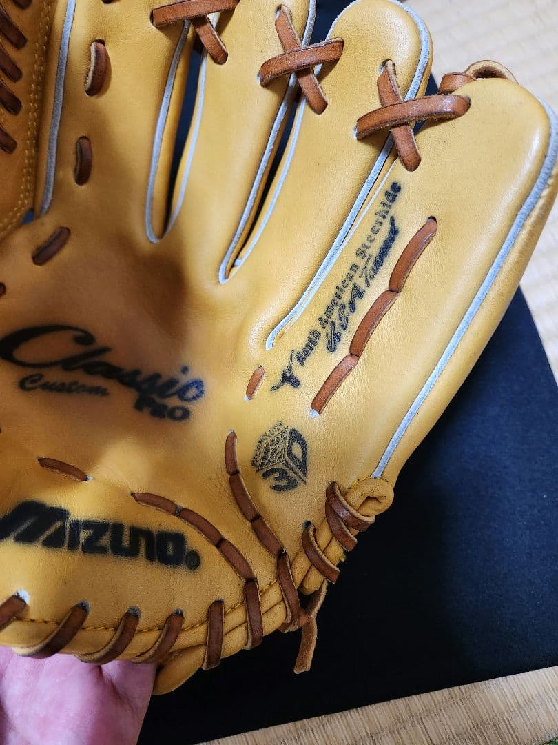 本日終了ミズノプロ　 usa 硬式グローブ タン　セカンド　ショート