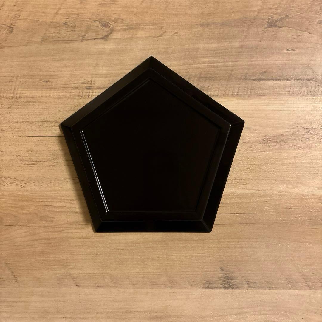 五角盆　茶道具