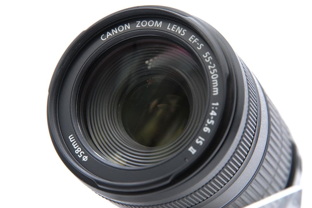 Canon EF-S 55-250mm F4-5.6 IS II 望遠レンズ