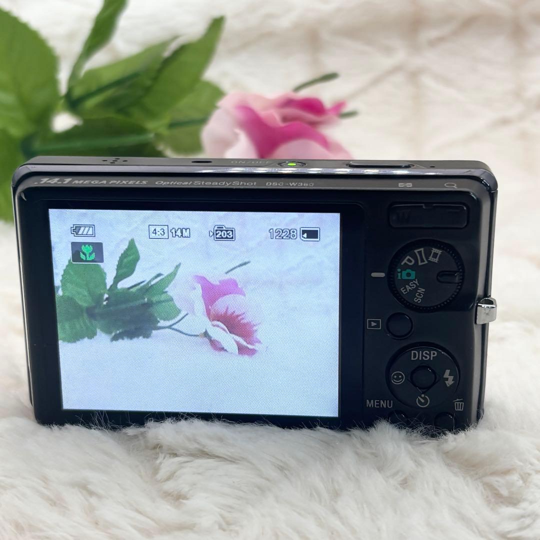 Sony Cyber-Shot DSC-W380 ブラック