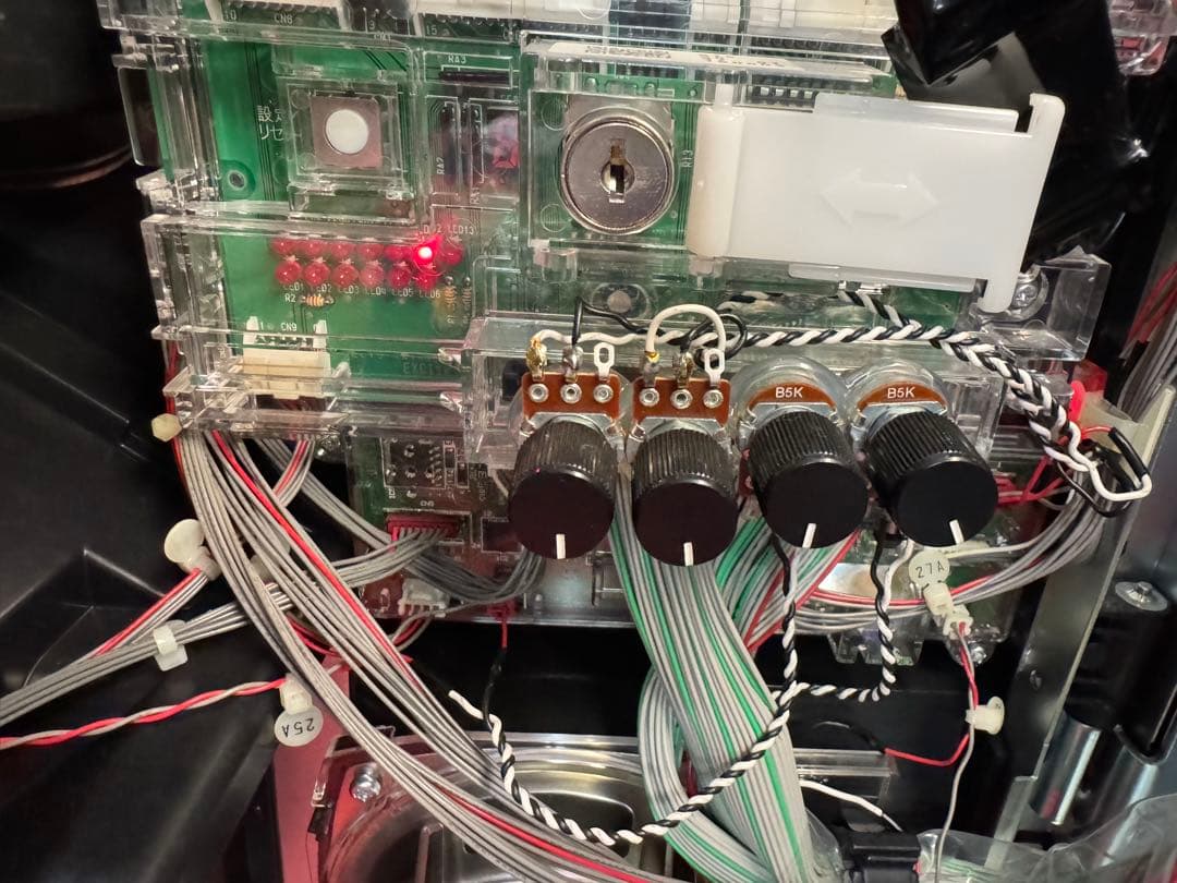 まーパチスロ 実機 未来日記 不要機付