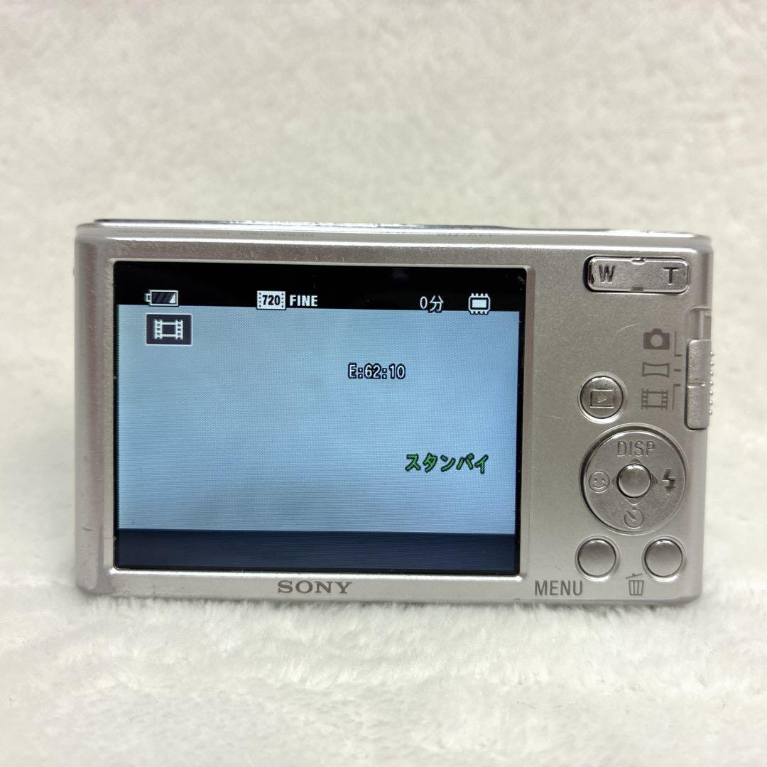 SONY Cyber-shot DSC-W830　シルバー　デジカメ　コンデジ