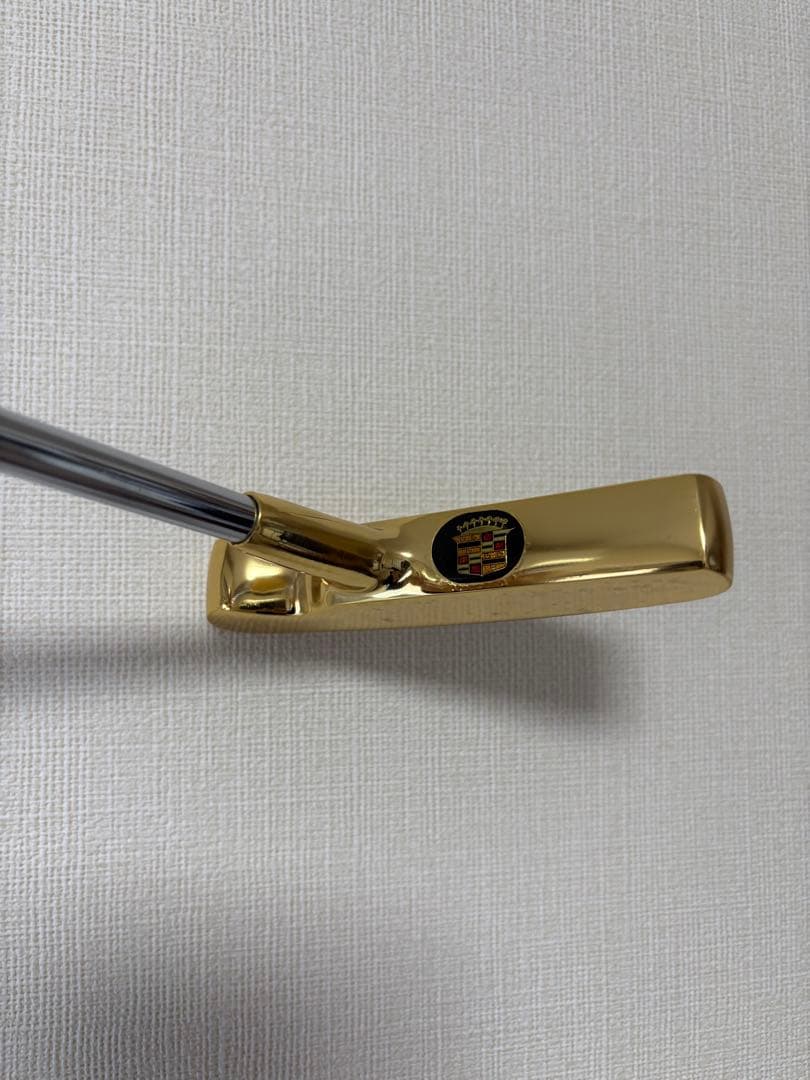 【超希少/物品税証紙付き】キャデラック 24Kメッキ　パター　Wilson