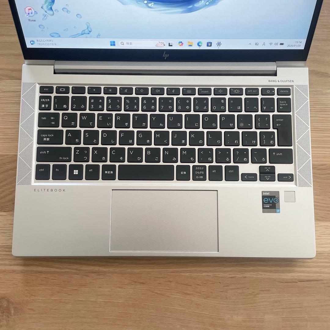 【極美品】HP EliteBook i7 2022年製 メモリ16 SSD512
