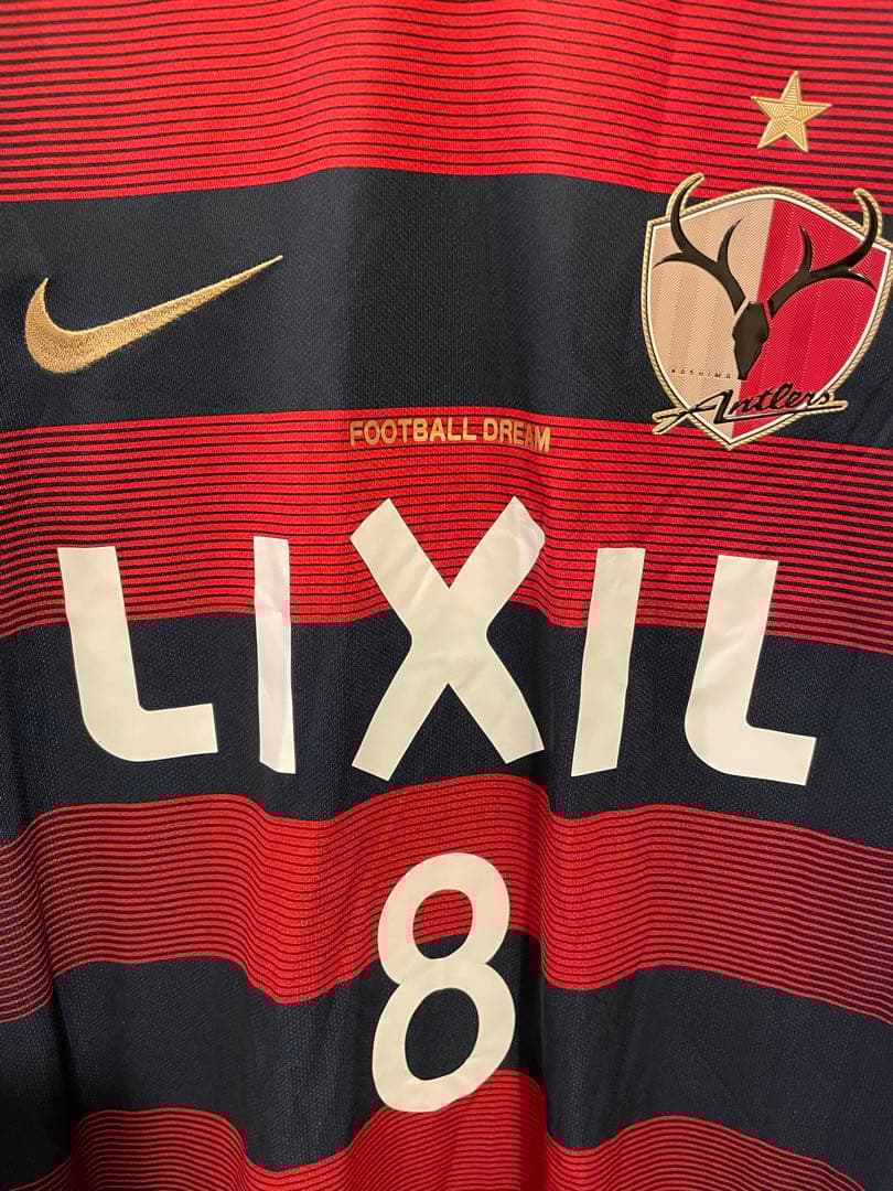 未使用 正規品 2017 鹿島アントラーズ レプリカユニフォームMサイズ